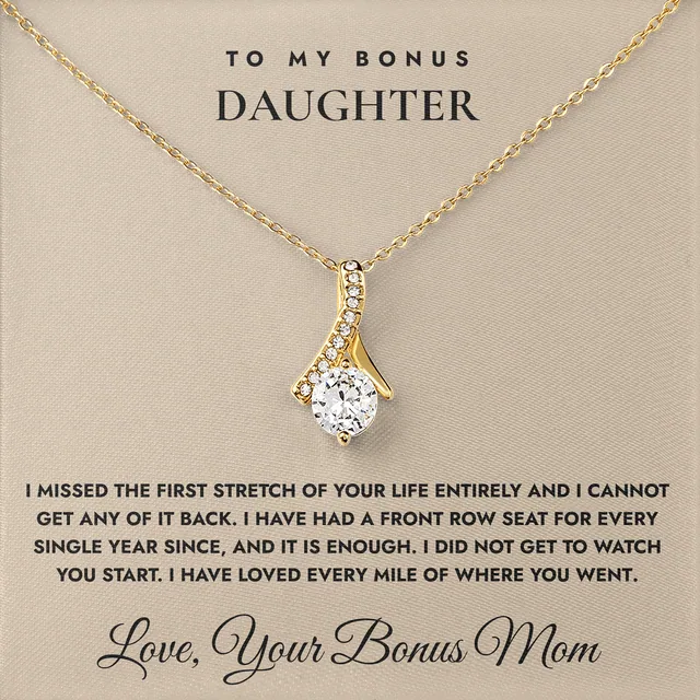 A Front Row Seat Ashby Bow Necklace for bonus daughter
