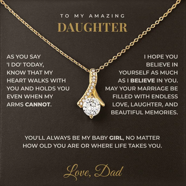 Wherever Life Takes You Ashby Bow Necklace for daughter