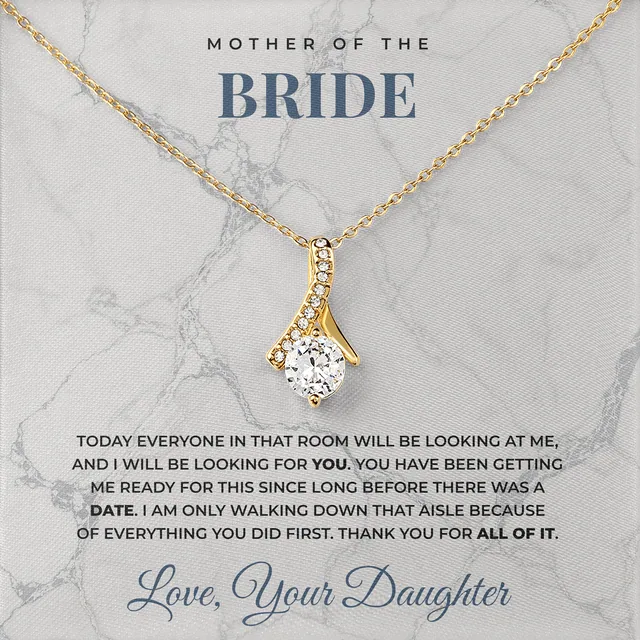 Looking For You Ashby Bow Necklace for mother of the bride