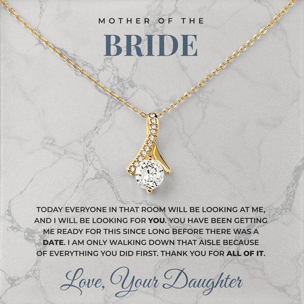 Looking For You Ashby Bow Necklace for mother of the bride