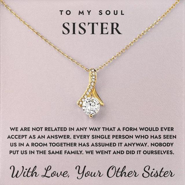 We Did It Ourselves Ashby Bow Necklace for soul sister