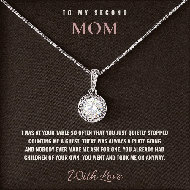 You Fed Me For Years Elm Halo Necklace for second mom
