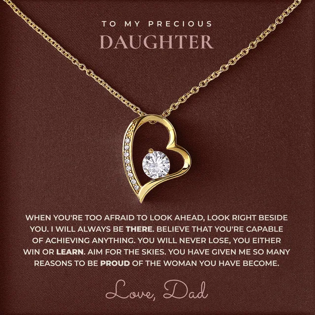 So Many Reasons Willow Heart Necklace for daughter