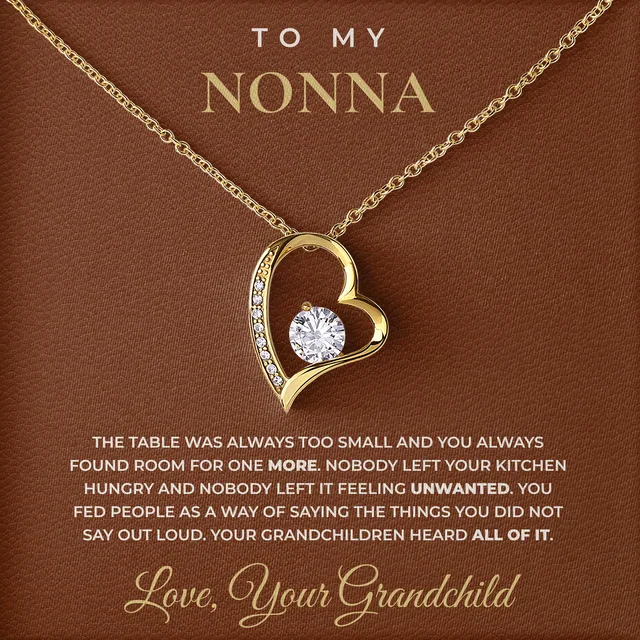 Room For One More Willow Heart Necklace for nonna