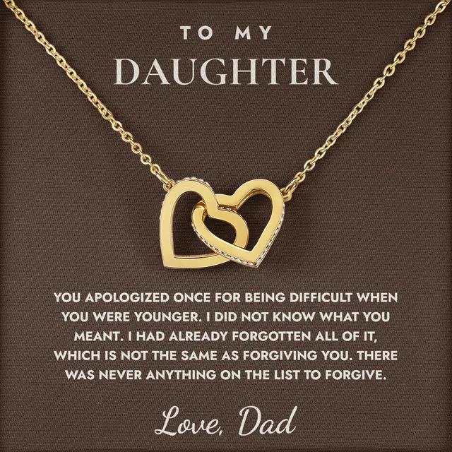 Nothing On The List Ivy Hearts Necklace for daughter