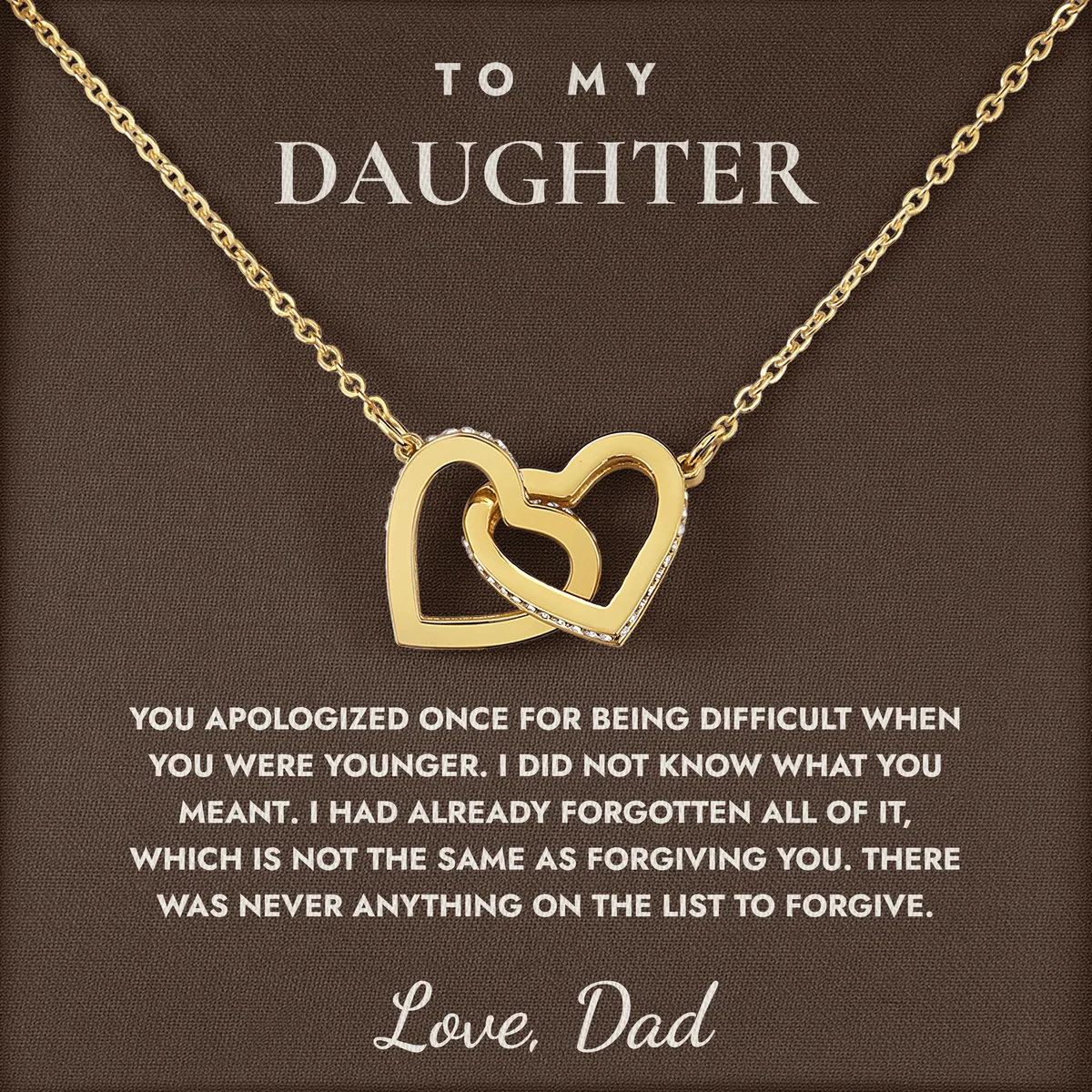 Nothing On The List Ivy Hearts Necklace for daughter