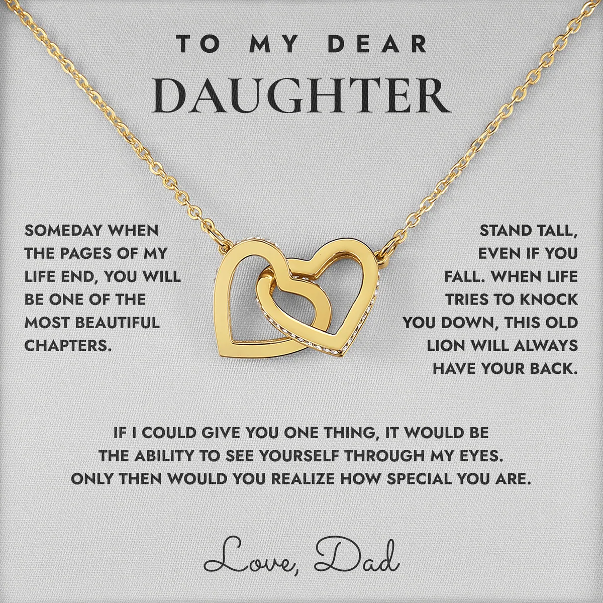Through My Eyes Ivy Hearts Necklace for daughter