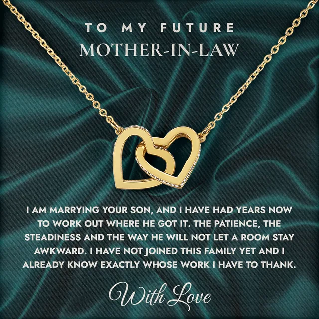 Whose Work To Thank Ivy Hearts Necklace for future mother-in-law