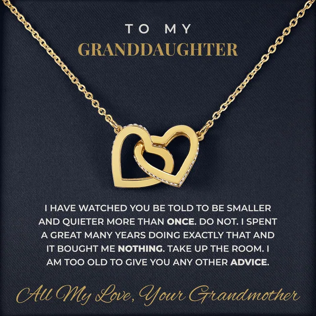 Take Up The Room Ivy Hearts Necklace for granddaughter