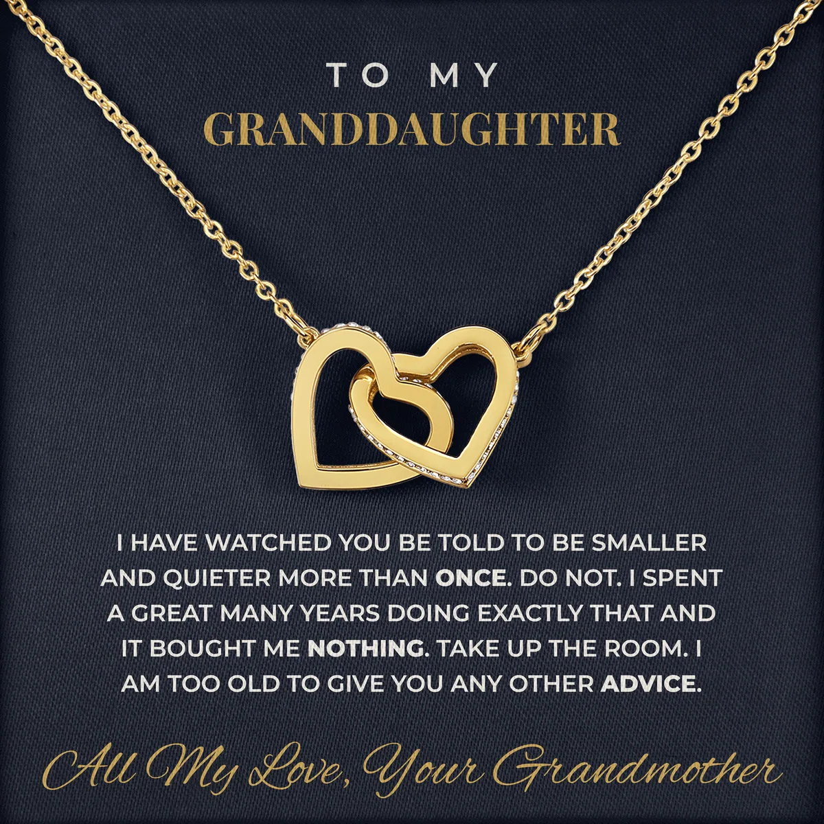 Take Up The Room Ivy Hearts Necklace for granddaughter