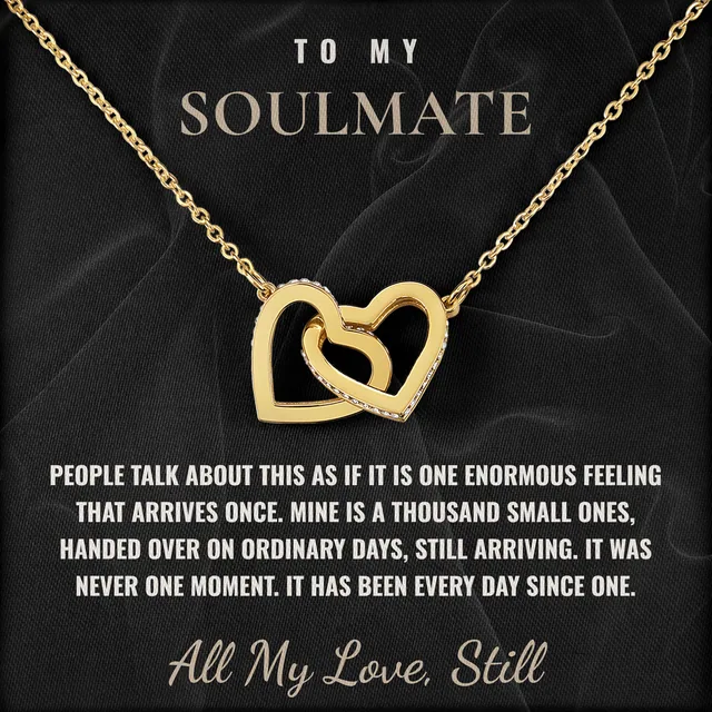 A Thousand Small Ones Ivy Hearts Necklace for soulmate