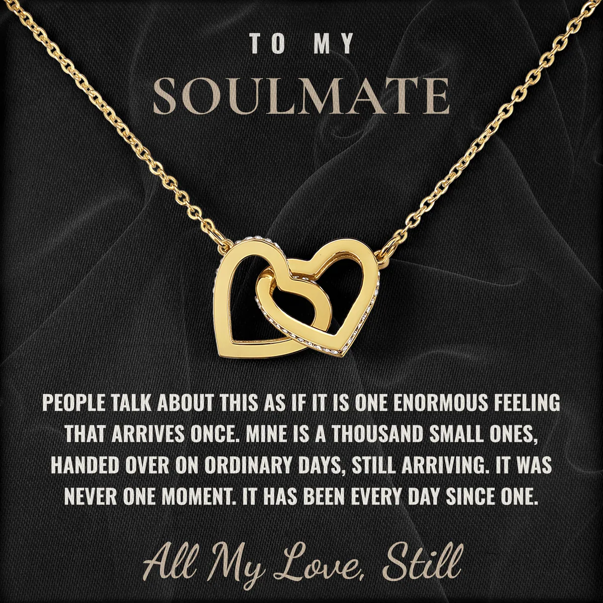 A Thousand Small Ones Ivy Hearts Necklace for soulmate