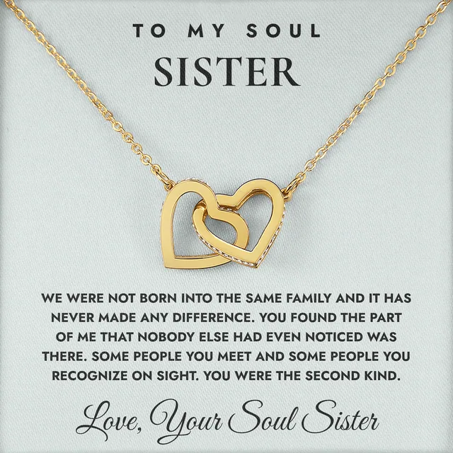 The Second Kind Ivy Hearts Necklace for soul sister