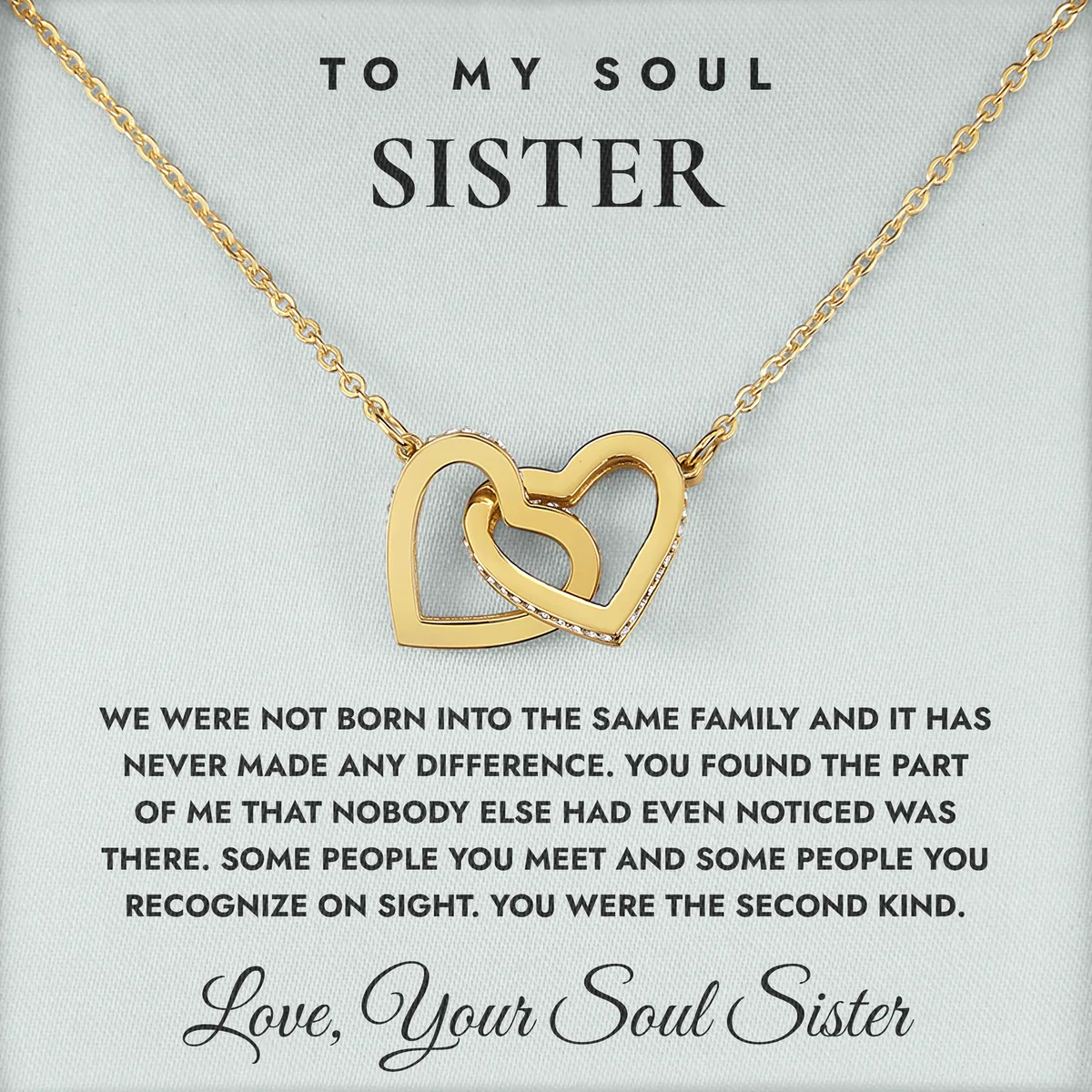 The Second Kind Ivy Hearts Necklace for soul sister